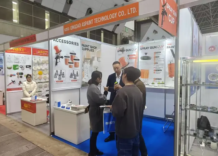 Qingdao Essant Technology Co. Co., Ltd. Ltd. 2025 жылы Tokyo International Auto Parts Show (IAAE), бүріккіш пистолет кубогымен жарқырайды.