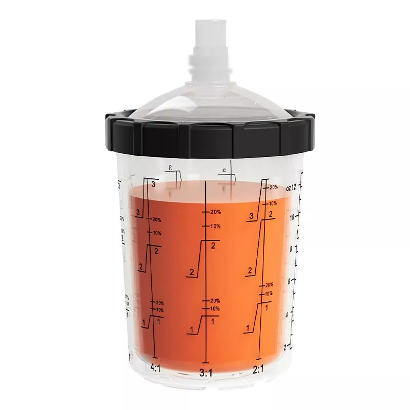 400ML бір рет қолданылатын бояу шыныаяқ жүйесі 4.0
