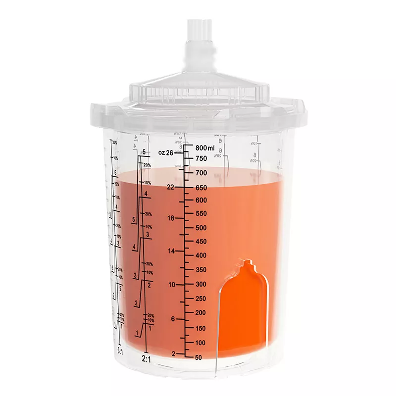 800ML Линерлік шыныаяқ жүйесі 4.1