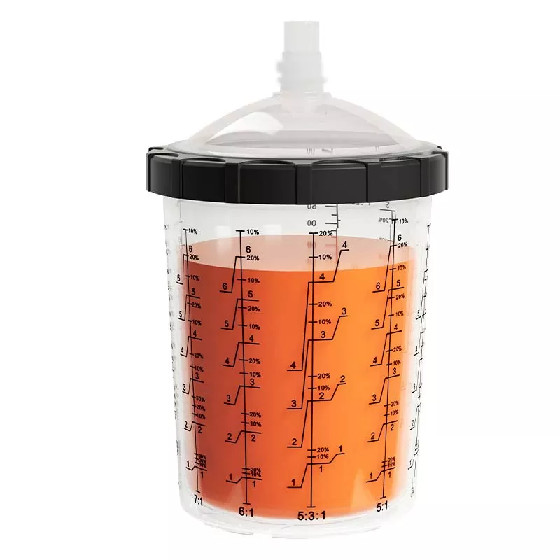 850ML бір рет қолданылатын бояу шыныаяқ жүйесі 4.0